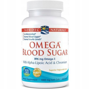 Nordic Naturals Omega 3 Blood Sugar 60 kapsułek