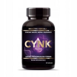 Intenson Cynk 60 tabletek Cukrzyca Włosy Odporność