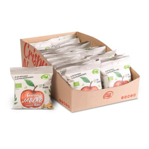 24x Crispy Natural Jabłko naturalne BIO 15 g