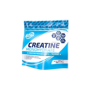 6PAK Creatine Monohydrate Monohydrat Kreatyny 500g