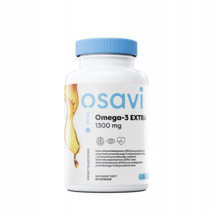 Osavi Omega-3 EXTRA 1300mg 60 kapsułek cytrynowych