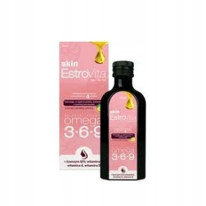 EstroVita Skin Omega 3-6-9 250ml smak cytryny