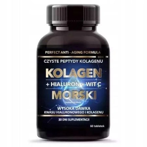 Intenson Kolagen morski Witamina C hialuron 60 tab