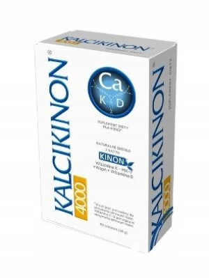 Valentis Kalcikinon 4000 60 tabletek wapń wit D K