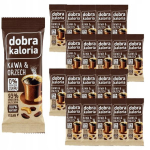 Dobra Kaloria Baton kawa & orzech 20x35g