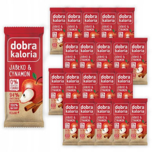 Dobra Kaloria Baton jabłko & cynamon 20x35g
