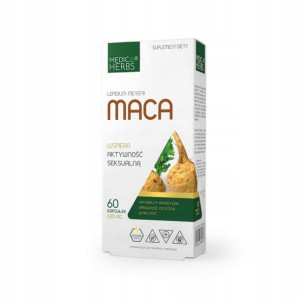 Medica Herbs Maca potencja libido 620 mg 60 kap