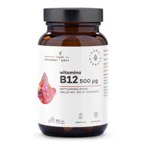 Aura Herbals Witamina B12 500 µg metylo 90 kaps