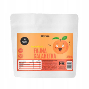 FitRec Fajna Galaretka Brzoskwinia bez cukru 350g