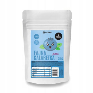 FitRec Fajna Galaretka Jagoda bez cukru 35g