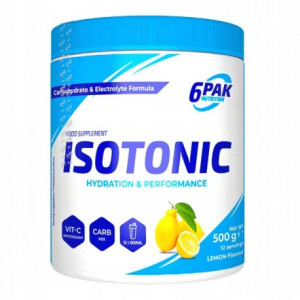 6PAK Izotonik 500g w proszku o smaku cytrynowym