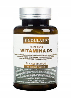Singularis Superior Witamina D3 2000 iu 60 kapsuł