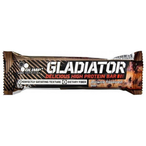 Olimp Baton Wysokobiałkowy Gladiator brownie