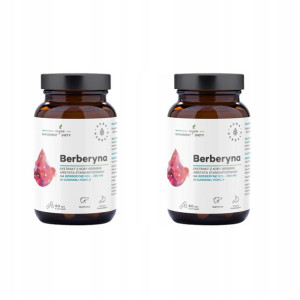 2x Aura Herbals Berberyna 500 mg 60 kapsułek