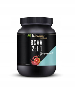 Intenson BCAA w proszku 600 g o smaku grejpfrutowy