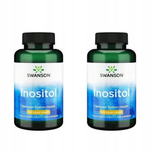 2x Swanson Inozytol (Witamina B8) 650 mg 100 kaps