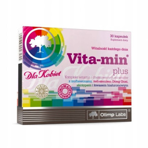 Olimp Vita - Min Plus witaminy dla kobiet 30 kaps