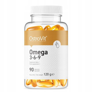 OstroVit Omega 3-6-9 dobre kwasy tłuszczowe 90 kap