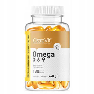 OstroVit Omega 3-6-9 EPA DHA 180 kapsułek