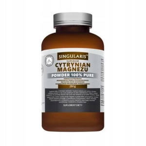 Singularis Cytrynian Magnezu 100% w proszku 250 g