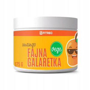 FitRec Fajna Galaretka Vege Mango bez cukru 175g