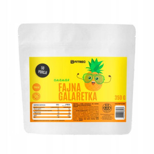 FitRec Fajna Galaretka Ananas bez cukru 350g