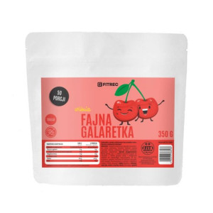 FitRec Fajna Galaretka Wiśnia bez cukru 350g