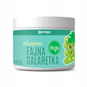 FitRec Fajna Galaretka Ve Winogrono bez cukru 175g