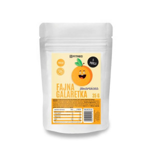 FitRec Fajna Galaretka Pomarańcza bez cukru 35g
