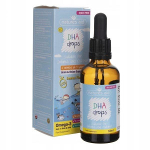 Natures Aid DHA Omega 3 EPA DHA 50 ml cytrynowy