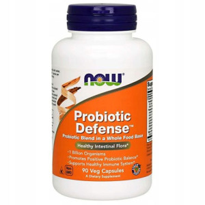 NOW Foods PROBIOTYK Defence 13 Szczepów 1 mld 90k