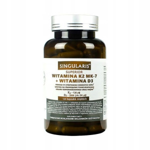 Singularis WITAMINA K2 MK7+D3 2000jm 120k ZDROWIE