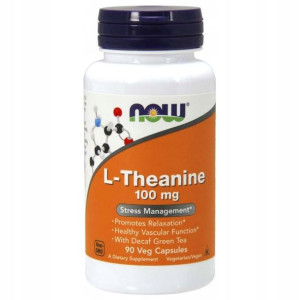 NOW Foods L-Teanina 100 mg 90kaps ZDROWIE