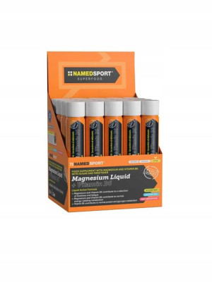 Namedsport Magnez z wit. B6 w płynie 20 x 25 ml