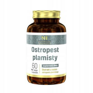 Noble Health Ostropest Plamisty wątroba 60 kaps