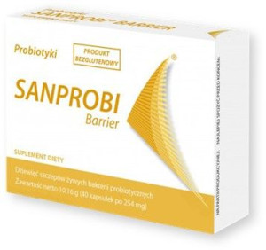 Sanprobi PROBIOTYK Barrier 40 kapsułek