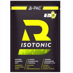 Aronpharma B-PAC Izotonik czarny bez i limonka 35g