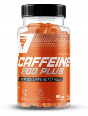 Trec Kofeina 200 mg Plus czysta mocna 60 kapsułek