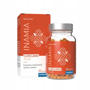 ForMeds Inamia Curcumin Kurkumina Plus 60 kapsułek