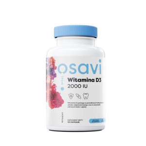 Osavi Witamina D3 2000 IU 120 kapsułek