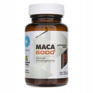 HEPATICA Maca 6000 Ekstrakt Libido 90 kapsułek