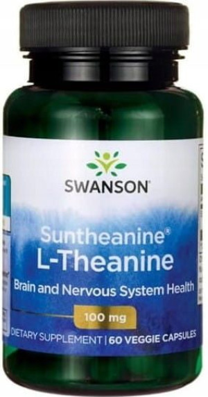 Swanson L-Teanina 100 mg 60 kapsułek