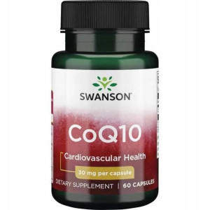 Swanson Koenzym Q10 30 mg Serce 60 kapsułek
