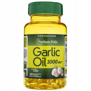 Puritan's Pride Olej czosnkowy 1000 mg 100 kaps