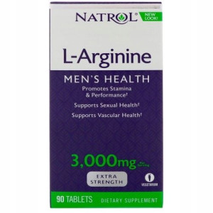 NATROL L-Arginine 3000mg 90Vtabs L-ARIGININA