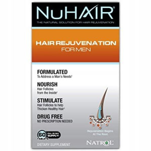 Natrol NuHair Hair Rejuvenation dla mężczyzn 60tab