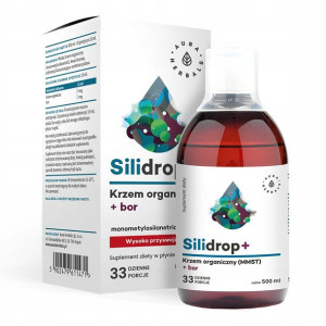 Aura Herbals Silidrop Krzem z borem Silicium 500