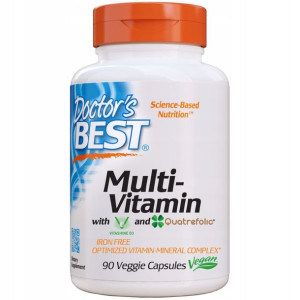 Doctor's Best MultiVitamin Quatrefolic 90 kaps
