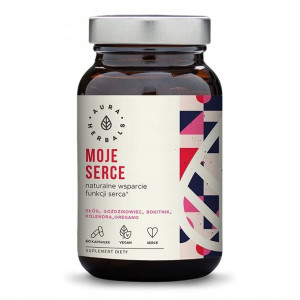 Aura Herbals Moje Serce 60 kapsułek Wsparcie serca