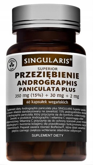 Singularis Przeziebienie Andrographis plus 60kaps.